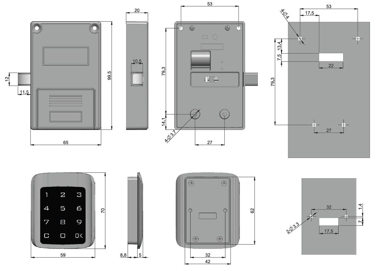 Essentra Mesan Electronic Locking System